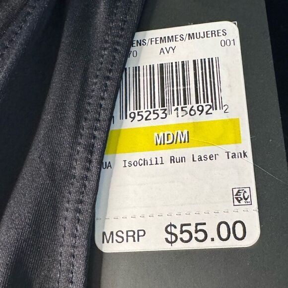 NWT Under Armour IsoChill Run Laser Tank (Med) - Picture 6 of 6